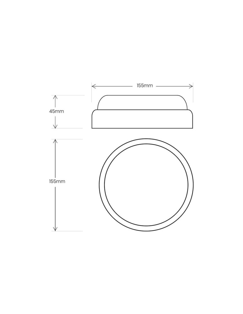 Eko-Light Oprawa Kanałowa Davo Okrąg 8W 4000K IP64 Biały EK1078 Eko-Light Oprawa Kanałowa Davo Okrąg 8W 4000K IP64 Biały EK1078