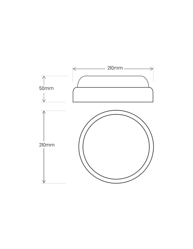 Eko-Light Oprawa Kanałowa Davo Okrąg 18W 4000K IP64 Biały EK1080 Eko-Light Oprawa Kanałowa Davo Okrąg 18W 4000K IP64 Biały EK1080