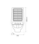 Eko-Light Latarnia Solarna Kers II 300W 1200lm 6500K EKO1191 Eko-Light Latarnia Solarna Kers II 300W 1200lm 6500K EKO1191