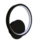 Milagro Kinkiet HOOP BLACK 7W LED ML1540 Milagro Kinkiet HOOP BLACK 7W LED ML1540
