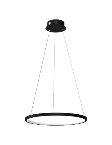 Milagro Lampa wisząca HOOP BLACK 27W LED ML1541