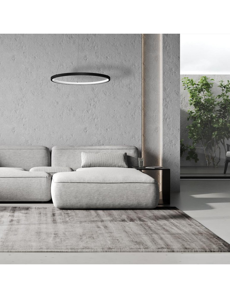 Milagro Lampa wisząca HOOP BLACK 27W LED ML1541 Milagro Lampa wisząca HOOP BLACK 27W LED ML1541