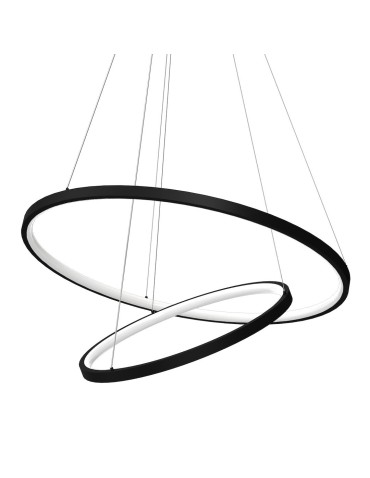 Milagro Lampa wisząca HOOP BLACK 51W LED ML1542 - produkt 2