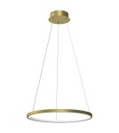 Milagro Lampa wisząca HOOP GOLD 27W LED ML1545 Milagro Lampa wisząca HOOP GOLD 27W LED ML1545