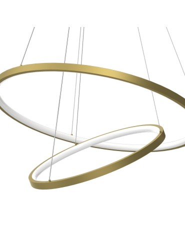 Milagro Lampa wisząca HOOP GOLD 51W LED ML1546 - produkt 2