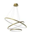 Milagro Lampa wisząca HOOP GOLD 93W LED ML1547 Milagro Lampa wisząca HOOP GOLD 93W LED ML1547