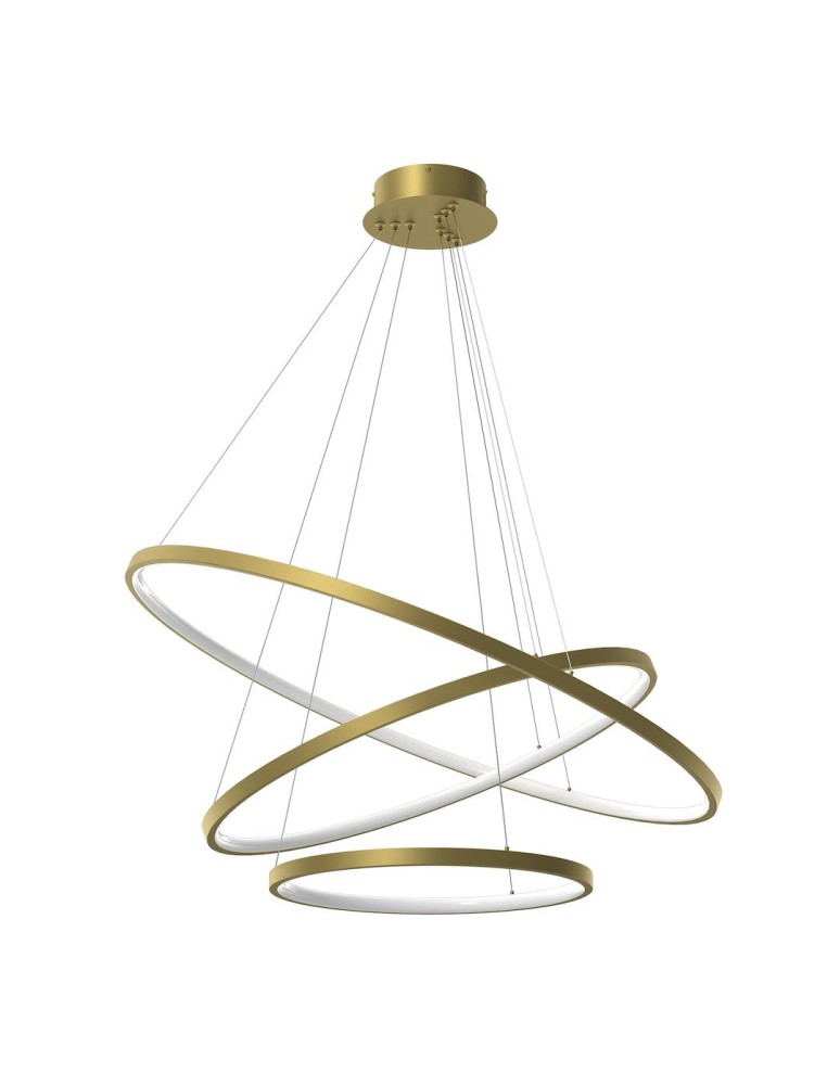 Milagro Lampa wisząca HOOP GOLD 93W LED ML1547 Milagro Lampa wisząca HOOP GOLD 93W LED ML1547