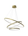 Milagro Lampa wisząca HOOP GOLD 93W LED ML1547