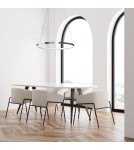 Milagro Lampa wisząca HOOP CHROME 27W LED ML1549 Milagro Lampa wisząca HOOP CHROME 27W LED ML1549