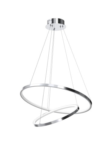 Milagro Lampa wisząca HOOP CHROME 51W LED ML1550