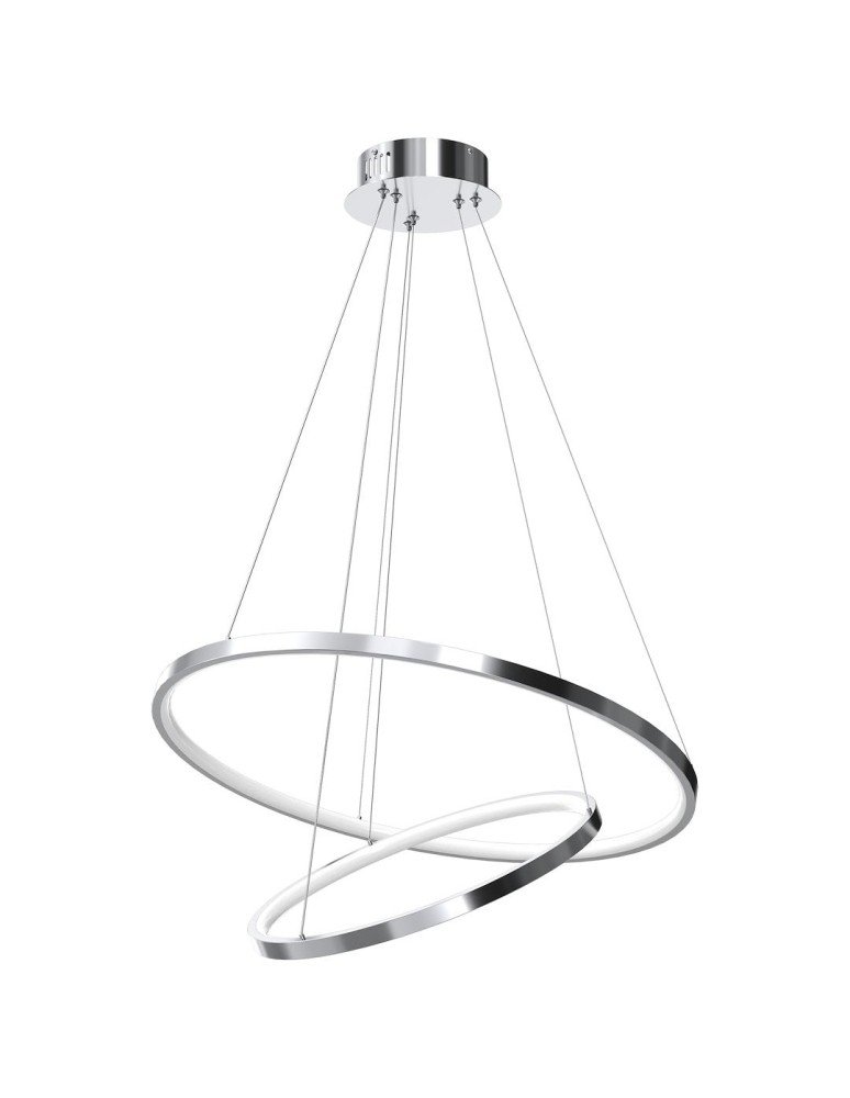 Milagro Lampa wisząca HOOP CHROME 51W LED ML1550 Milagro Lampa wisząca HOOP CHROME 51W LED ML1550