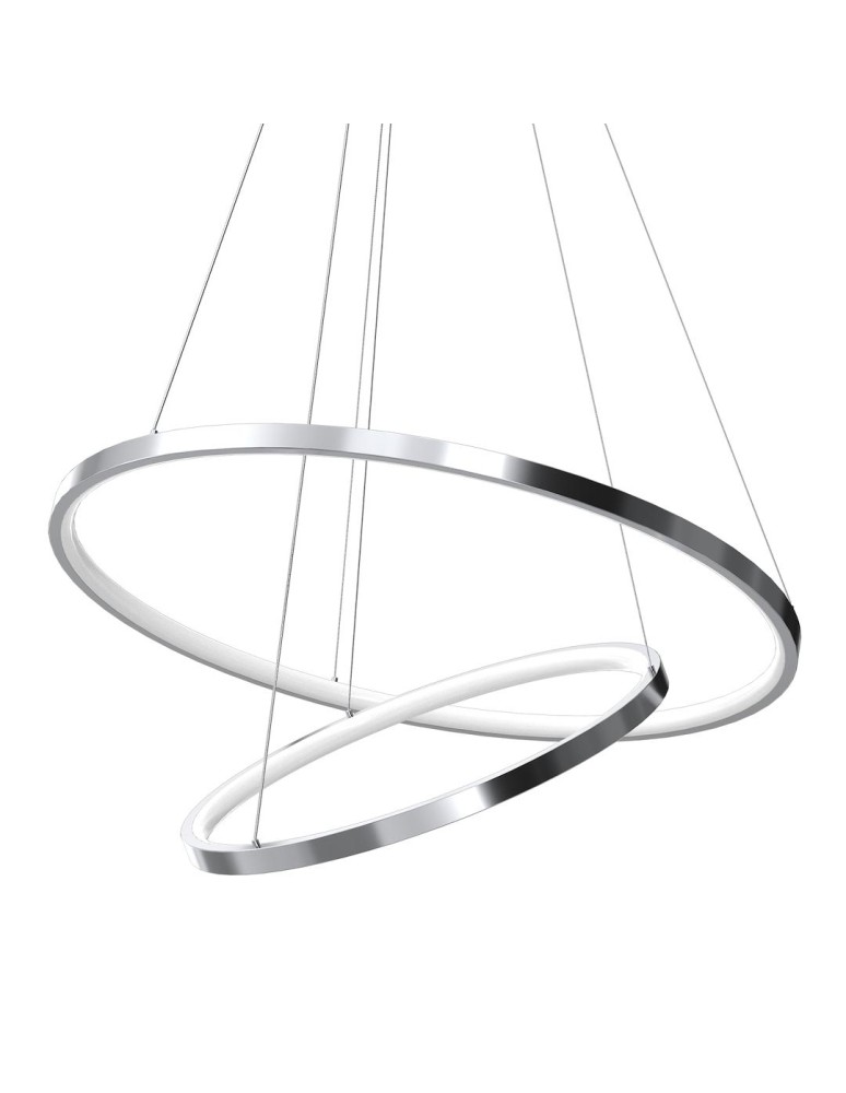 Milagro Lampa wisząca HOOP CHROME 51W LED ML1550 Milagro Lampa wisząca HOOP CHROME 51W LED ML1550
