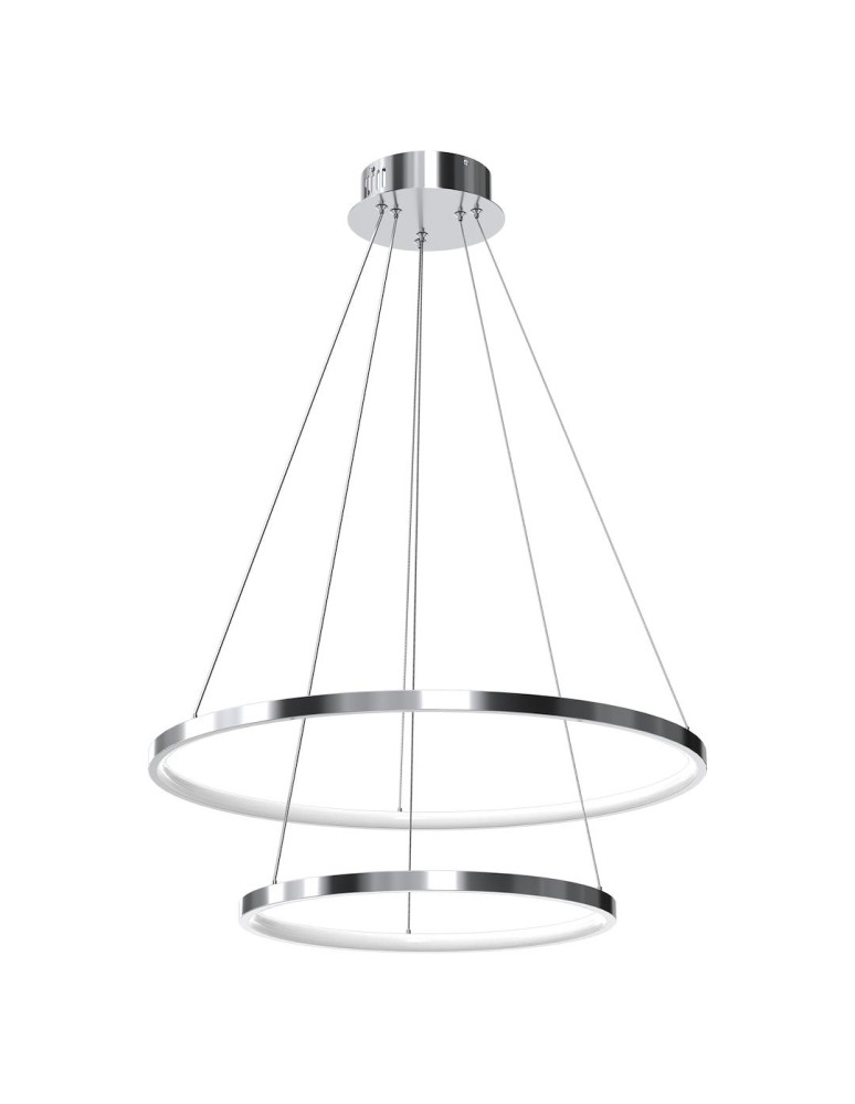 Milagro Lampa wisząca HOOP CHROME 51W LED ML1550 Milagro Lampa wisząca HOOP CHROME 51W LED ML1550