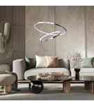 Milagro Lampa wisząca HOOP CHROME 51W LED ML1550 Milagro Lampa wisząca HOOP CHROME 51W LED ML1550