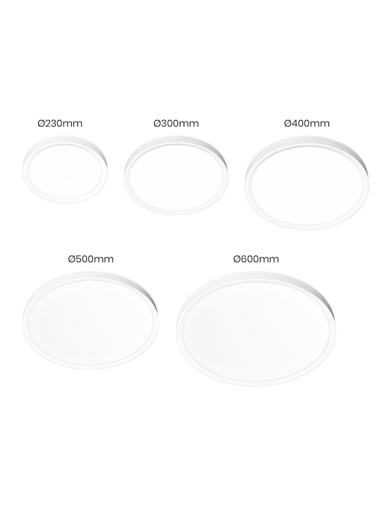 Milagro Plafon MAQ 24W 3CCT Biały ML1661 Milagro Plafon MAQ 24W 3CCT Biały ML1661