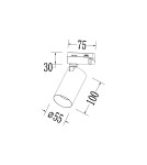 Milagro Oprawa Hero Track Biały 1xGU10 ML1692 Milagro Oprawa Hero Track Biały 1xGU10 ML1692