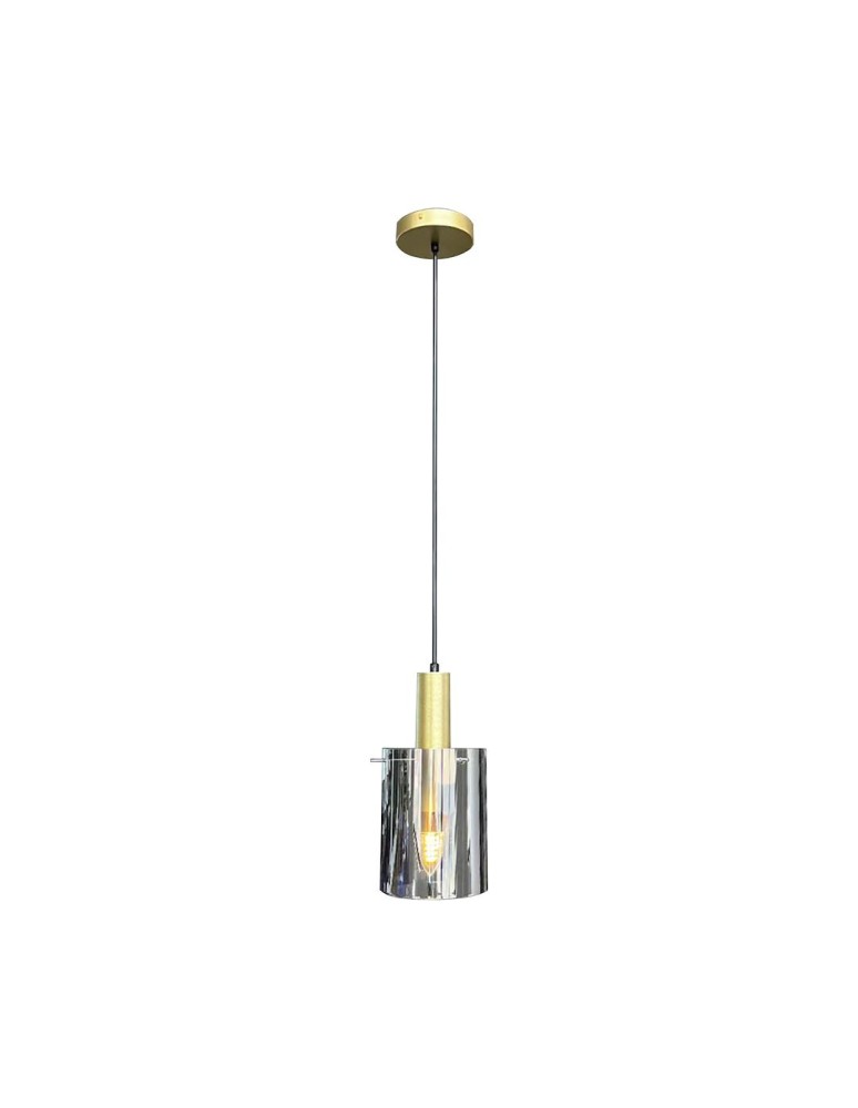 Milagro Lampa wisząca Arcadia Gold 1xE27 ML1816 Milagro Lampa wisząca Arcadia Gold 1xE27 ML1816