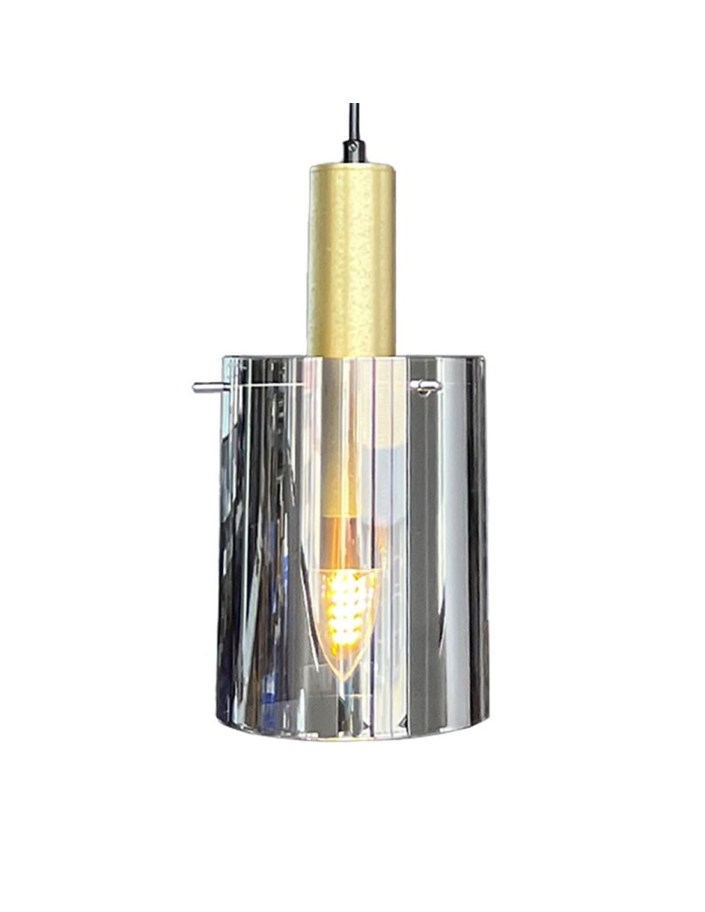 Milagro Lampa wisząca Arcadia Gold 1xE27 ML1816 Milagro Lampa wisząca Arcadia Gold 1xE27 ML1816