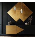 Milagro Lampa wisząca Arcadia Gold 1xE27 ML1816 Milagro Lampa wisząca Arcadia Gold 1xE27 ML1816