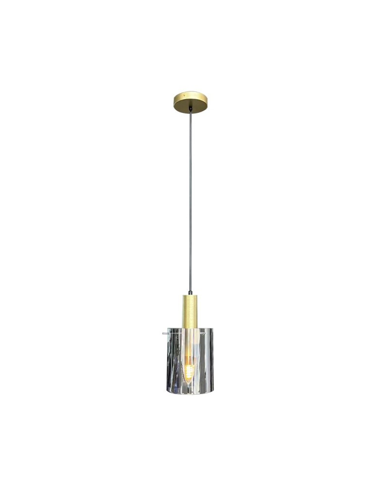 Milagro Lampa wisząca Arcadia Gold 1xE27 ML1816 Milagro Lampa wisząca Arcadia Gold 1xE27 ML1816