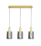 Lampy wiszące na listwie - Milagro Lampa wisząca Arcadia Gold 3xE27 ML1817 - product 1