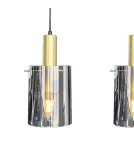 Lampy wiszące na listwie - Milagro Lampa wisząca Arcadia Gold 3xE27 ML1817 - product 2
