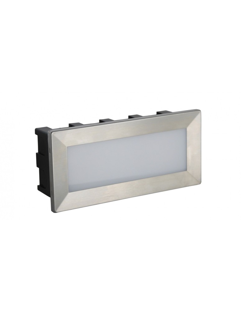 Oprawy do wbudowania w ściane - SU-MA MUR LED INOX 187lm 3000K Do zabudowy IP65 C-04 - produkt kolory-swiatla.pl 1