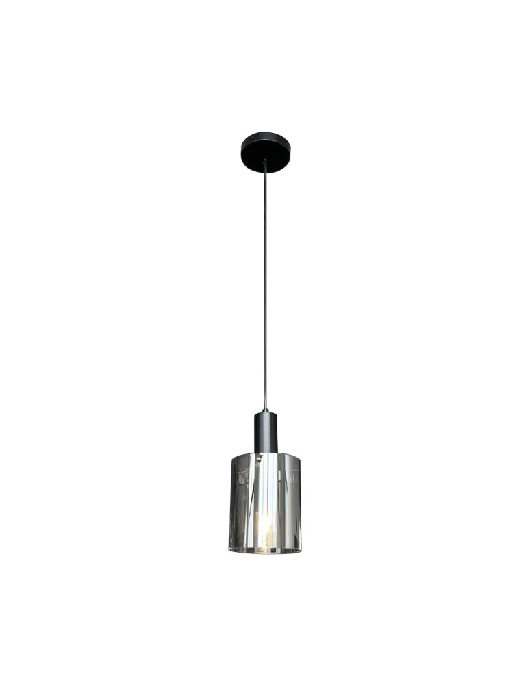 Milagro Lampa wisząca Arcadia Black 1xE27 ML1818 Milagro Lampa wisząca Arcadia Black 1xE27 ML1818