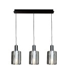 Milagro Lampa wisząca Arcadia Black 3xE27 ML1819 Milagro Lampa wisząca Arcadia Black 3xE27 ML1819