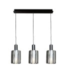 Milagro Lampa wisząca Arcadia Black 3xE27 ML1819 Milagro Lampa wisząca Arcadia Black 3xE27 ML1819