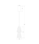 Milagro Lampa wisząca SANSA 5W LED ML1820 Milagro Lampa wisząca SANSA 5W LED ML1820