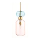 Lampy wiszące pojedyncze - Milagro Lampa wisząca MOLLY PINK 1xE14 ML1822 - product 3