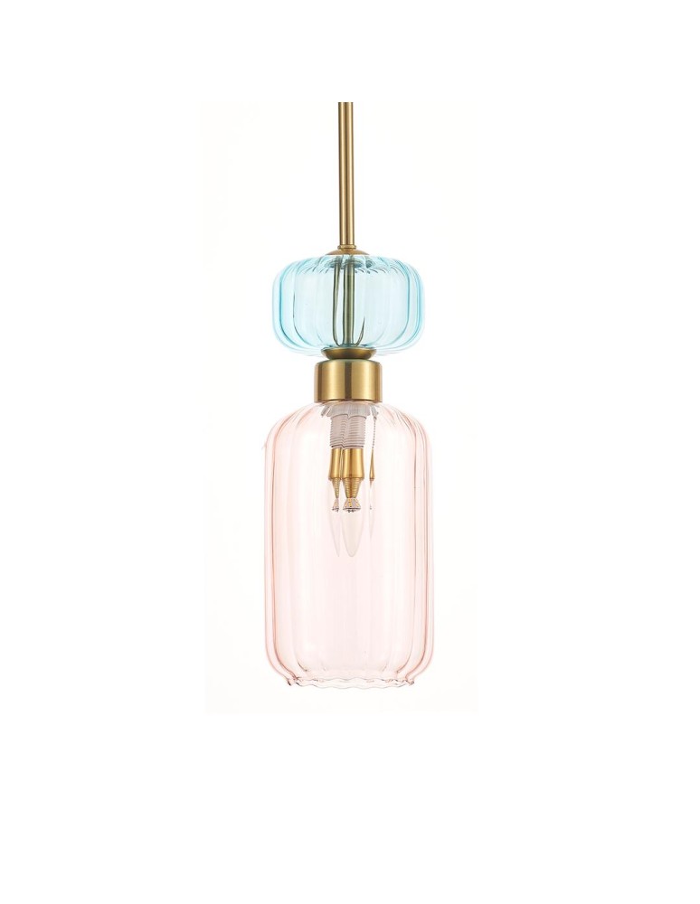 Milagro Lampa wisząca MOLLY PINK 1xE14 ML1822