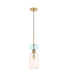 Lampy wiszące pojedyncze - Milagro Lampa wisząca MOLLY PINK 1xE14 ML1822 - product 7