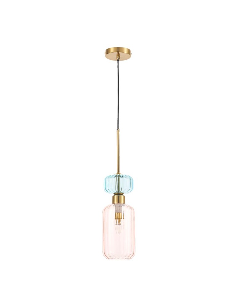 Milagro Lampa wisząca MOLLY PINK 1xE14 ML1822