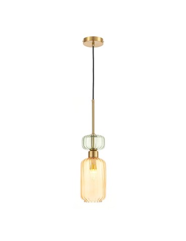 Milagro Lampa wisząca MOLLY AMBER 1xE14 ML1823 - produkt 2