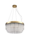 Step Into Design Lampa wisząca GLORIA LED kryształowa złota 60 cm ST-DL8511 Step Into Design Lampa wisząca GLORIA LED kryształowa złota 60 cm ST-DL8511