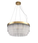 Step Into Design Lampa wisząca GLORIA LED kryształowa złota 60 cm ST-DL8511 Step Into Design Lampa wisząca GLORIA LED kryształowa złota 60 cm ST-DL8511