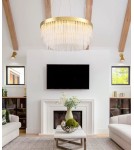 Step Into Design Lampa wisząca GLORIA LED kryształowa złota 60 cm ST-DL8511 Step Into Design Lampa wisząca GLORIA LED kryształowa złota 60 cm ST-DL8511
