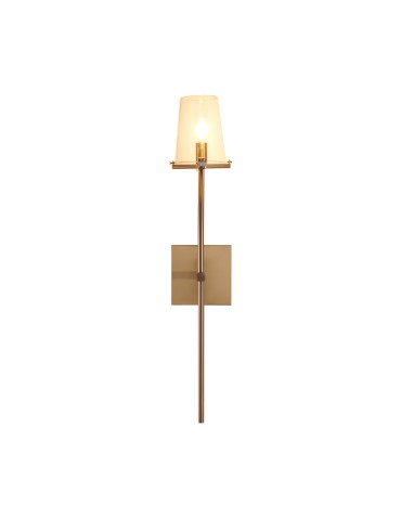 Step Into Design Lampa ścienna CLASSICO złota szklany klosz 62 cm ST-DL8502 gold
