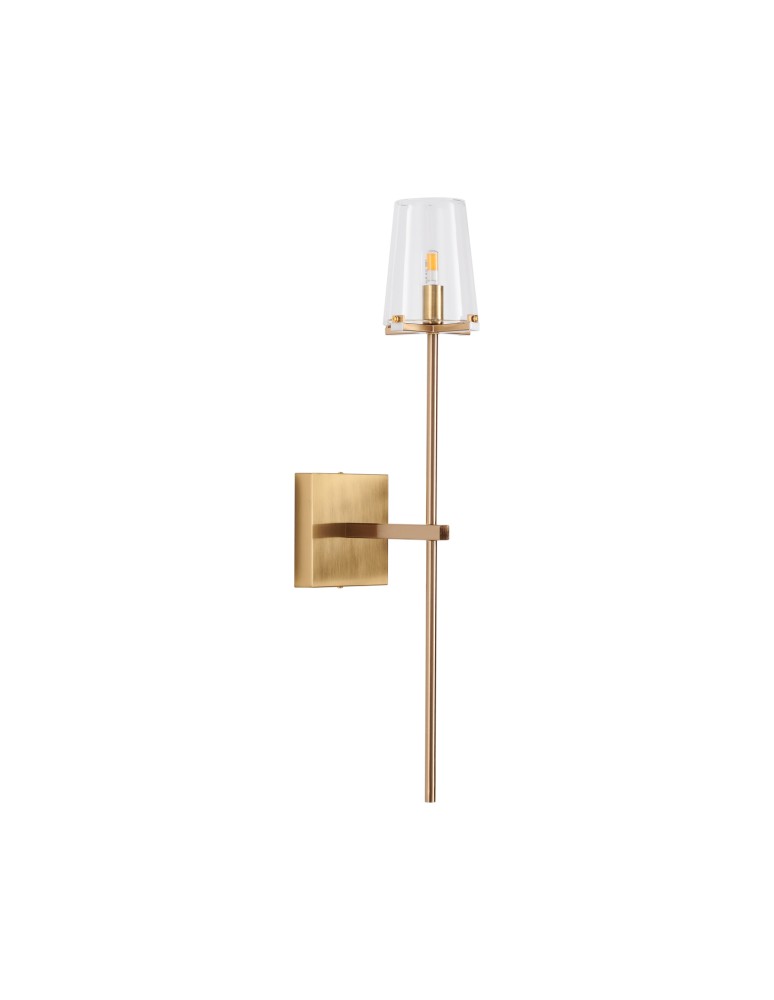 Step Into Design Lampa ścienna CLASSICO złota szklany klosz 62 cm ST-DL8502 gold Step Into Design Lampa ścienna CLASSICO złota szklany klosz 62 cm ST-DL8502 gold