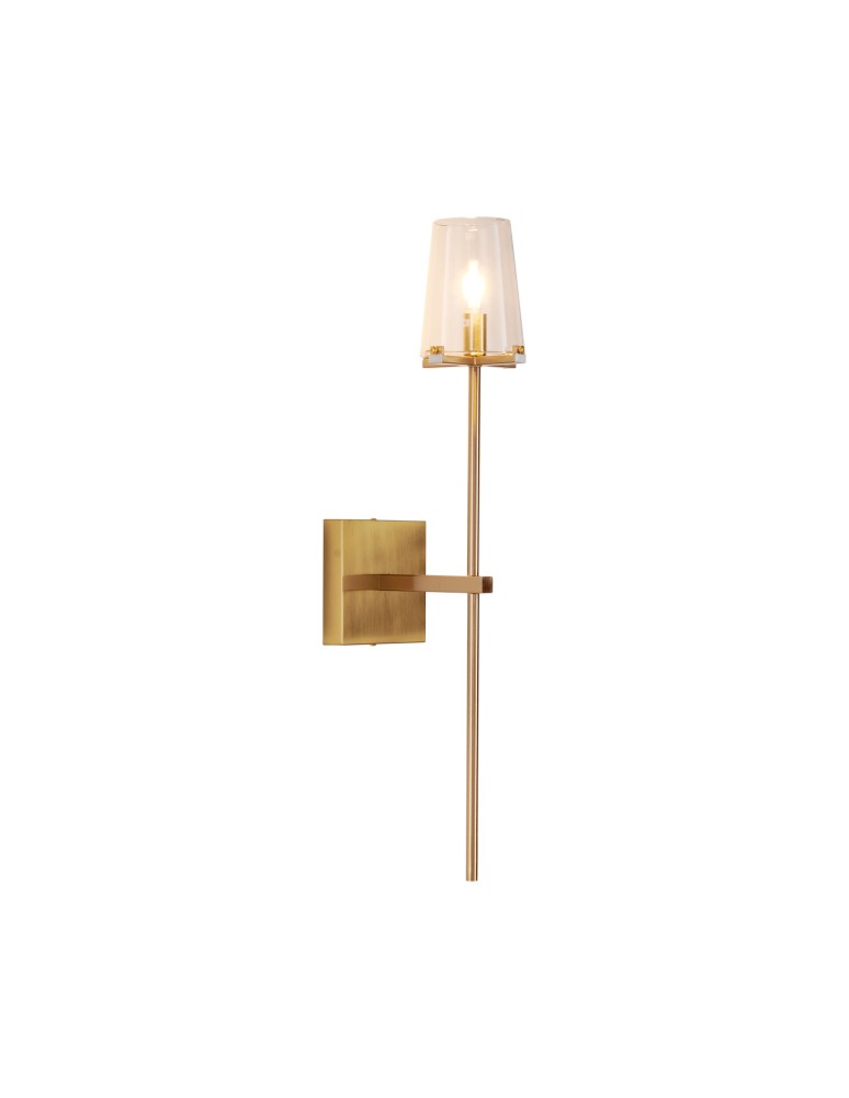 Step Into Design Lampa ścienna CLASSICO złota szklany klosz 62 cm ST-DL8502 gold Step Into Design Lampa ścienna CLASSICO złota szklany klosz 62 cm ST-DL8502 gold