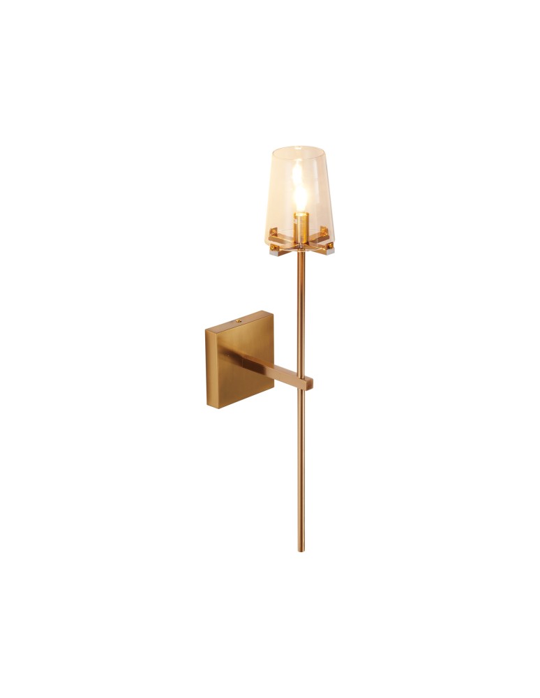 Step Into Design Lampa ścienna CLASSICO złota szklany klosz 62 cm ST-DL8502 gold Step Into Design Lampa ścienna CLASSICO złota szklany klosz 62 cm ST-DL8502 gold