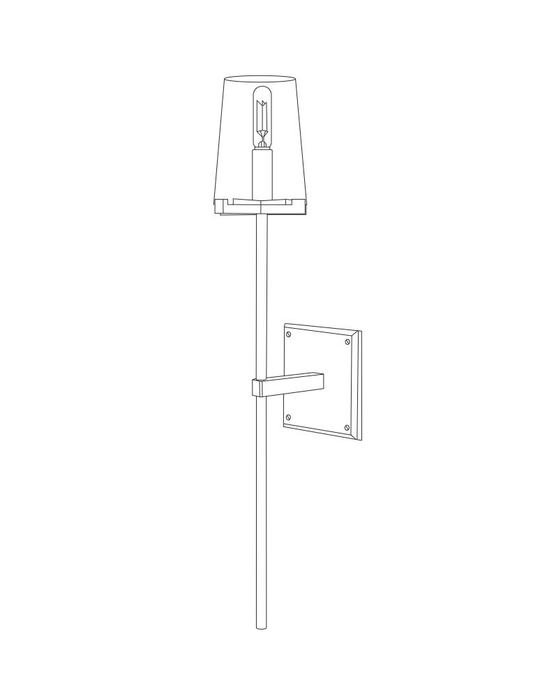 Step Into Design Lampa ścienna CLASSICO złota szklany klosz 62 cm ST-DL8502 gold Step Into Design Lampa ścienna CLASSICO złota szklany klosz 62 cm ST-DL8502 gold