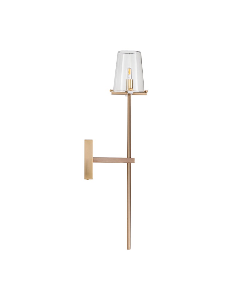 Step Into Design Lampa ścienna CLASSICO złota szklany klosz 62 cm ST-DL8502 gold Step Into Design Lampa ścienna CLASSICO złota szklany klosz 62 cm ST-DL8502 gold