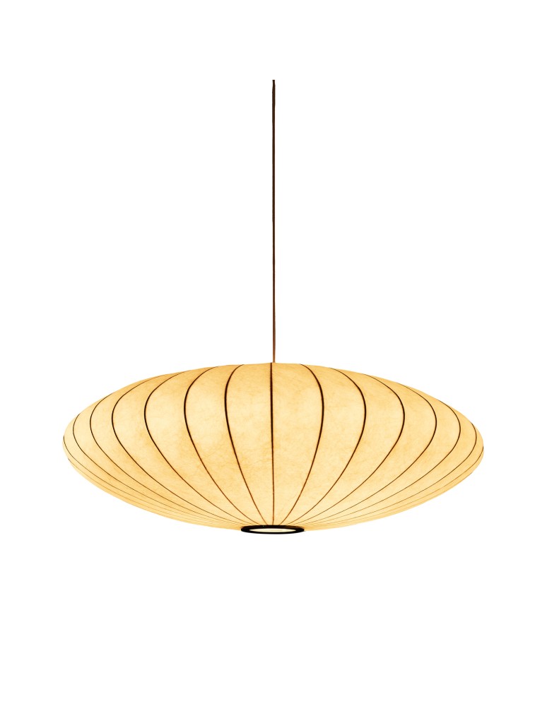Step Into Design Lampa wisząca SILK FLAT biała 60 cm ST-2328-60