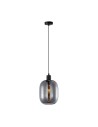 ITALUX Talia Wisząca 1xE27 40W Czarny, dymiony PND-36479A-1-BK-SG