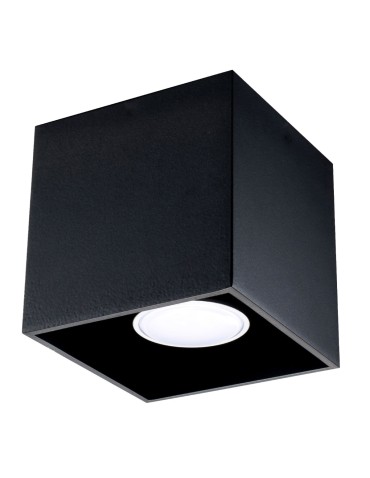 Sollux Plafon QUAD 1 czarny SL.0022