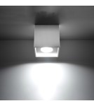 Lampy sufitowe - Sollux Plafon QUAD 1 biały SL.0027 - product 3