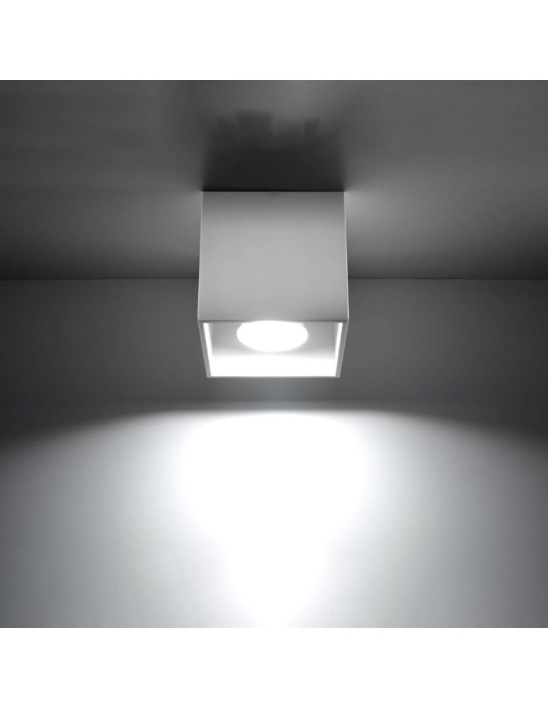 Sollux Plafon QUAD 1 biały SL.0027